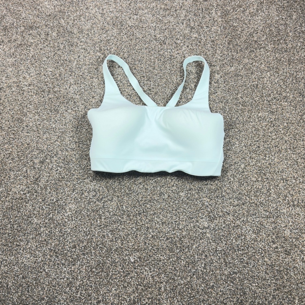 Athleta Mint Green High Impact Molded Cup Sports Bra 34DD Adjustable Straps